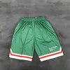 Shorts masculins shorts pour hommes gym gym green entraîneux shorts de basket-ball de basket-ball de basket-ball personnalisé Cortos chaud vendant mince xll2405