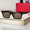 نظارة شمسية للرجال مصممة للنساء 461 صيف الأزياء Cateye Avant-Garde UV400 Goggles Style Anti-ultraviolet Glassate Classe Classes Random Box