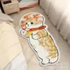 2024 Nouvelle salle de bain de salle de bain animal baignoire tapis baignoire à quatre feuilles trèfle le petit chat avec le sac d'approbation