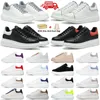 2024 Ny designer casual mens kvinnor skor plattform sneakers läder mocka veet lägenheter snörning chaussur de espadrill chaussures sporttränare tränare