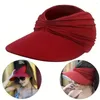 Beretti Ladies Sun Hat Top Design Hollow Design Protezione elegante per le donne BRIM BROFFEBLE PACCOLO OUTDOOR PESCA