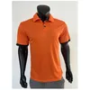 Polos masculinos 2024 Polo de mangas curtas de cor curta casual para comércio exterior