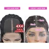 Draag Go Glueless Lace Front Haren Pruiken voor vrouwen 8-18 inch Braziliaanse rechte korte Bob 13x4 Lace Frontal Real 240430