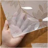 Tischtuch m hohe Qualität verdicken Kunststoff -ers -Placemats Pads PVC Coths Rec Softglas Kristallplatte Dec Drop Lieferung DHBW5