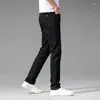 Men's Pants Classic Style Summer Slim Fit White Jeans High Quality Business Fashion Cotton Stretch Denim Brand Trousers