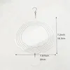 Decoratieve beeldjes 6pcs Sublimatie Wind spinner Spitslijsten 3D -spinners Hangen voor buitentuindecoratie B 8 inch
