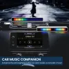 Versterker Aiyima Muziek Spectrum LED Audio Level indicator Versterker VU Meter Stereo Voice App Control RGB voor Auto Player Atmosphere -lampen