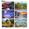 Stitch Ever Moment Diamond Painting Colorful Scenic Art Picture Full Square Resin Drill Diamond Embroidery Handmade Decoration ASF2120