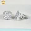 Designer Schmuckpass Diamond Tester heiß verkauft maßgeschneiderte Sterling Silber Fine Schmuck Diamant VVS Moissanite Ohrringe für Frauen