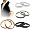 Bangle Women Antislip Metal Shirt Lång ärmhållare ARM BAND STCTER SPRATTER SPRING BRACLAND ELASTIC RING MEN039S manschett Hoop8126696