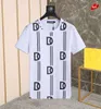 dg dolce gabbana Вы ve S Mens Designer T Shirt İtalyan Milan Moda Allover Striped Baskı Tshirt Yaz Siyah Beyaz Hip Hop Sokak Giyim 100 Pamuk Üstleri 1 Esla Qeeo