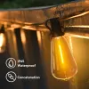 Decoraties ST38 LED STRING LICHTEN IP65 Outdoor Light Garland Kerststreet Garden Wedding Garlands Cafe Achtertuin Decoratie String Licht