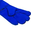 Rękawiczki spawalnicze spawacze Zestaw Mężczyzn Mężczyźni Kobiety Dowód Ochrania skórzany Praca ochronna Żółta odporna na ciepło rękawy rękawiczki rękawiczki