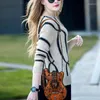 Sacs à bandouliers Fashion Femmes Bag Guitar Design Ladies Chain de perle Cross Crossbody Vintage Femme Messenger