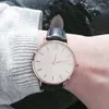 Relógios de pulso Mulheres assistem a moda relógios simples para couro casual senhoras relógio feminino zegarek damski Montre femme