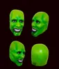 Halloween The Jim Carrey Cosplay Green Costume Adult Fancy Down Face Halloween Masquerade Party Cosplay Movies Sh1909226772515