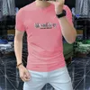 2024 Ny Brand Style Summer Paris Mens T-shirts Designer Tee Luxury Letter Tshirt T Shirt Classic Fashion Green Women Short Sleeve Casual Cotton T-Shirt Topps Size M-4XL