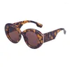 Sunglasses FEBUARY Retro Oval Women 2024 Small Frames Sun Glasses Female Luxury Vintage Manufacturer