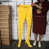 Stivali Ashiofu 2024 Donne Pantaloni High Heel SBIETTURE REAL-POI PIELLA SULLA SPRITTO SEXY CLUB SCARPA DI FASHIT