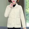 Frauenjacken leichte und dünne Baumwolljacke für ältere Frauen im mittleren Alter Frauen Herbst Winterkleidung Mütter