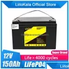 Baterie liitokala lifePo4 12,8 V 12V 150AH Lithum Baterics Pack 100A BMS dla łodzi 1200 W Słoneczne wózki golfowe energii energii słonecznej RV DHX86