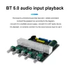 Amplificateurs TPA3116 Module d'amplificateurs de puissance DC12V24V Board d'amplificateur numérique USB DAC 2x50W + 100W 2.1 Channel Compatible avec Bluetooth 5.0