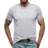 Camicie casual maschile di camicie casual estivi per asciugatura rapida hawaiano maschio primavera e pura manica corta color rotonda roupa mascolina