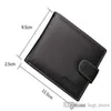 Modna krótka portfel Mężczyźni oryginalna skórzana torebka Hasp klasyczne męskie portfele O18 Designer torebki wysokiej jakości dla mężczyzn 262D