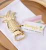 Metal Pineapple Beer Bottle Opender Party Decoration Supplies Gold Ananas Wedding Favors Gifts5451490