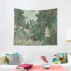 Tapisseries Henri Rousseau - The Equatorial Jungle Tapestry Home Decorations Cute Room Things