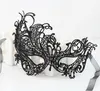 Frauen sexy gotische schwarze Strass -Strass -Blume -Spitze Maskerade Maske Sexy Black Eye Mask Dance Clubs Jia1775929694