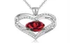 feest gunst paar liefde rozen ketting dame elegante sieraden accessoires banket bruiloft valentijnsdag jubileum cadeau t2I532652151950