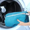 Tvättpåsar tvättskor väska bomull netto fluffiga fibrer antideformationskläder arrangör avlägsnar enkelt smuts