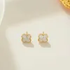 Cheap price and high quality earrings jewelry vanly Classic Four Leaf Clover Earrings with common cleefly