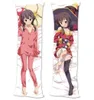 Anime Konosuba God039s Blessing su questo meraviglioso mondo Megumin Dakimakura Copertine Case di copertina del cuscino per il corpo abbraccio 2012129191335