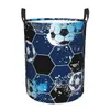 Panier à linge pliable de football Diry Clothes Toydries Strange Panier de rangement Organisateur de famille grande boîte imperméable 240426