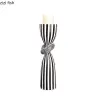 Holders Creative Resin Bandlersrs Roard Creative Resin Bureau Black White Stripe Bandlersrs Decoration Home Candle Conteneur