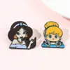 Princess Personnages Figures Pin Migne Anime Movies Games Hard Entamel Pins Collect Metal Cartoon Brooch