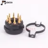 Verstärker CMC Bakelite 8Pin Rohr Socket Gold plattiert für KT88 EL34 5AR4 6L6 6CA7 6SL7 6SN7 Elektronenrohr HiFi Audio Vakuumrohrverstärker