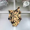 Kids populaires One-Piecs Single Sprap Design Baby Massuit de maillot de bain Girls Swimswear Taille 80-150 cm Vêtements de voyage en bord de mer Bikinis de plage