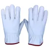 Handschuhe Sicherheitsarbeit Handschuhe Schaffell Leder Männer Schweißen Handschuhe Sicherheitsschutzgarten Sport Moto Wearresistin Handschuhe 4020W