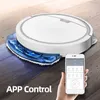 Remote ControlApp Intelligent Sweeping Robot antifall with water tank Mop Wet and Dry Sweeper 240419