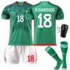 قمصان كرة القدم للرجال المسارات 2223 مكسيك كرة القدم القميص رقم 14 Home 16 Green 9 Raul 22 Lozeno Suit Socks Original