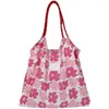 Sacs de soirée Retro Flower Femmes Shopping Sac à bandoulière grande capacité Design Dames Portable sacs à main