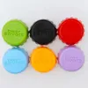 6pcslot Mixcolored Silicone Beer Bottle Cap 28cm Wine Stopper Vinegar Soy Corktail Lid Cover Good Seal Kitchen Gadgets 240428