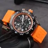 2024 Mens Brei смотрит на Quartz Movement Multifunctional Chronograph