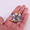 Kingdom Hearts Role Game Series Series Odznagenki Śliczne filmy anime Gry Hard Enomel Pins Zbierz metalową broszkę z kreskówek
