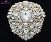 Large Brooch Pins Bridal Wedding Jewelry 49 inches Rhinestone Crystal Women Jewelry Accessories 40458079514