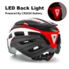 Boler Cycling Helmet Man Women Women Led Light Road Mountain Bike Lens för att cykla Sportskateboard Scooter 240422