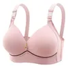 Mieściarskie Bielizna Bra Bra Women Bielica pchnięta w górę Brasiere gładka mm bralette wygodne kobiety cienki niewidoczny stanik seksowna Lingeriel2405